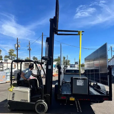 DC Solar Trailer Replacement Lithium Iron Phosphate Battery Higher Wire