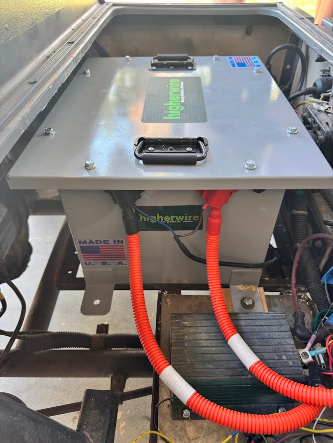 51v 105Ah Lithium Iron Phosphate LiFePO4 Golf Cart Battery