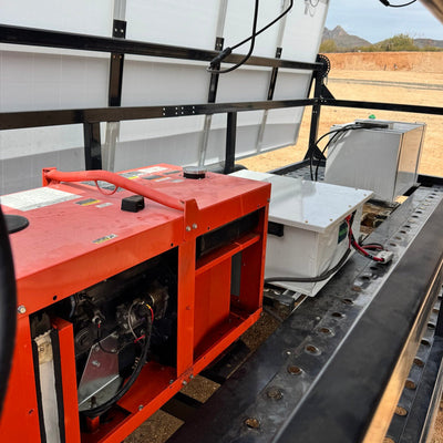 New Lithium Iron Phosphate Battery For DC Solar Trailer Higher Wire