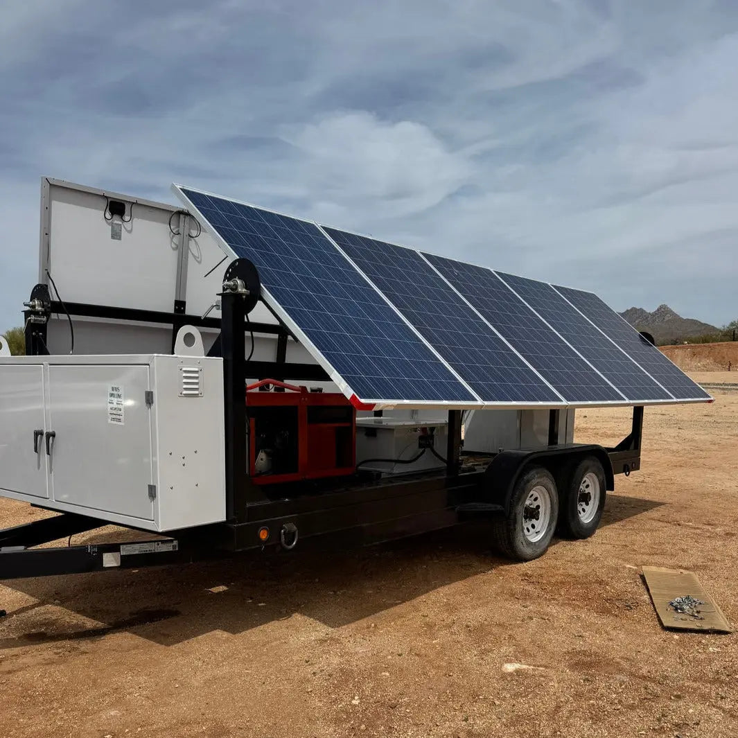 New Lithium Iron Phosphate Battery For DC Solar Trailer Higher Wire