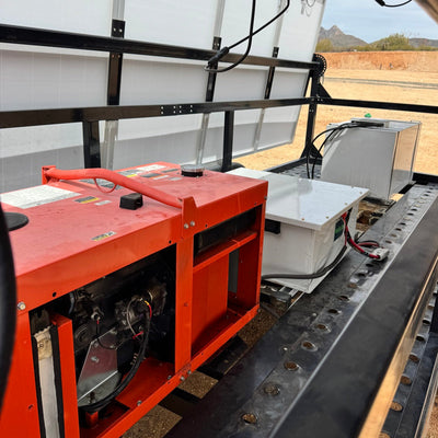 New Lithium Iron Phosphate Battery For DC Solar Trailer Higher Wire