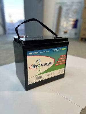 ReCharge Energy 48v 30Ah LiFePO4 Deep Cycle Battery ReCharge Energy