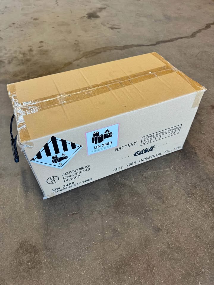 24 Volt LiFePO4 Battery, 100 Ah (2.56kWh)